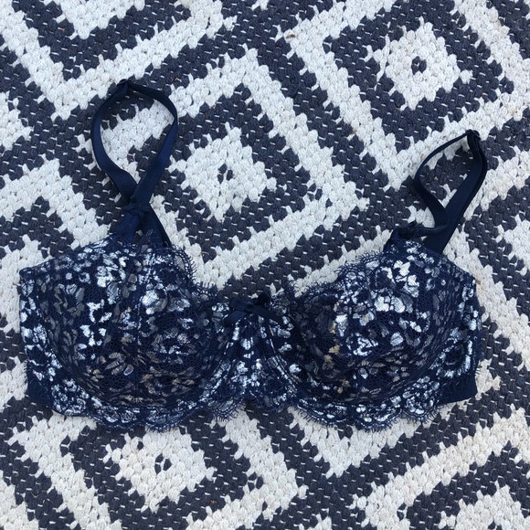 Victoria's Secret Other - Victoria’s Secret Metallic Blue Dream Angels Bra